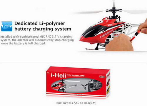 MJX T25 T625 RC Helicopter